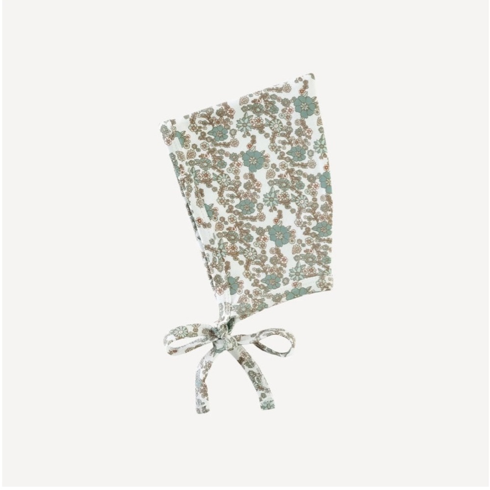 Kate Quinn | elf hat | jadeite ditsy floral | organic cotton